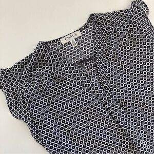 NWOT 60s Inspired Ruffled Sleeve Blouse*